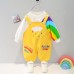 【9M-5Y】Kids Rainbow Print Sweatshirt And Pants Set