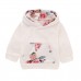 【9M-7Y】Girl 3-piece Floral Hooded Sweatshirt And Pants Set With Headband - 34166