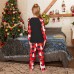 Christmas Print Long Sleeve Family Matching Pajamas Set